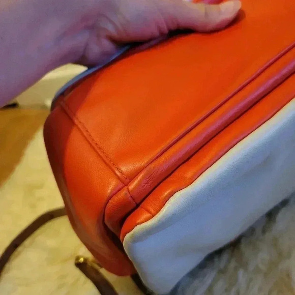 MARC by Marc Jacobs Goodbye Columbus Leather Satchel Crossbody Bag - Picture 6 of 11